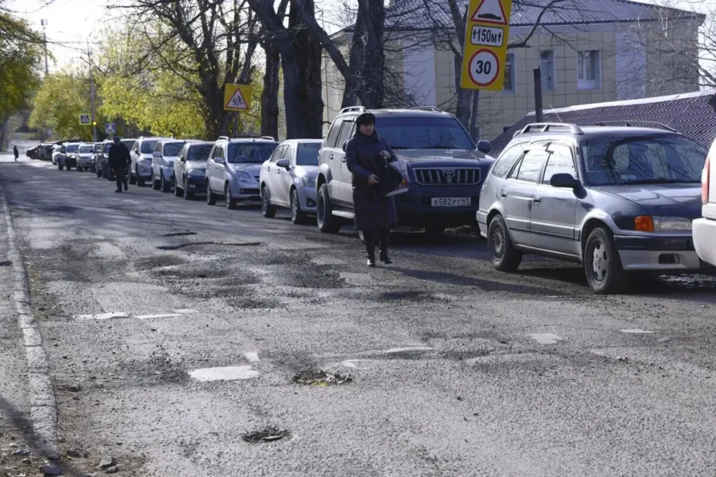 На улице Партизанской в Петропавловске заменят асфальт в 2027 году