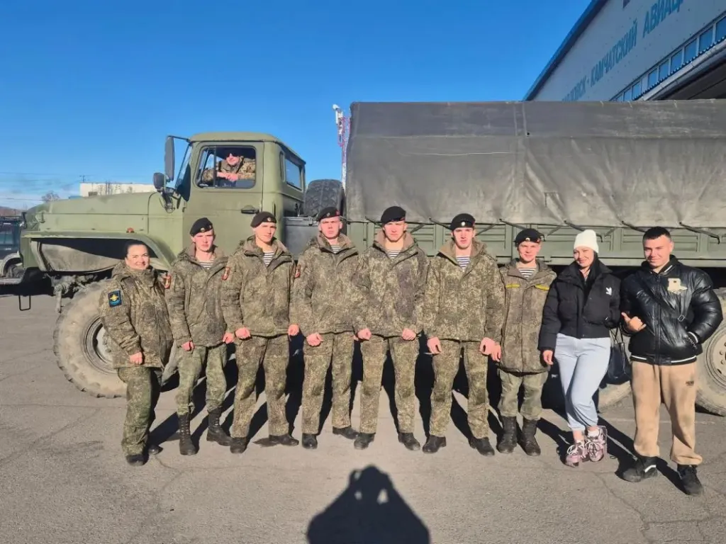 С Камчатки отправили 7,5 тонны груза для военнослужащих в зону СВО